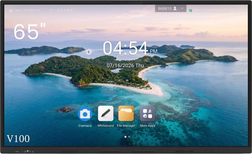 TONZO 165.1 cm (65 inch) 4K Ultra HD OLED Panel Monitor (4K Interactive Flat Panel Display With Camera 8GB/128GB Android 14 OLED Monitor)-image-29