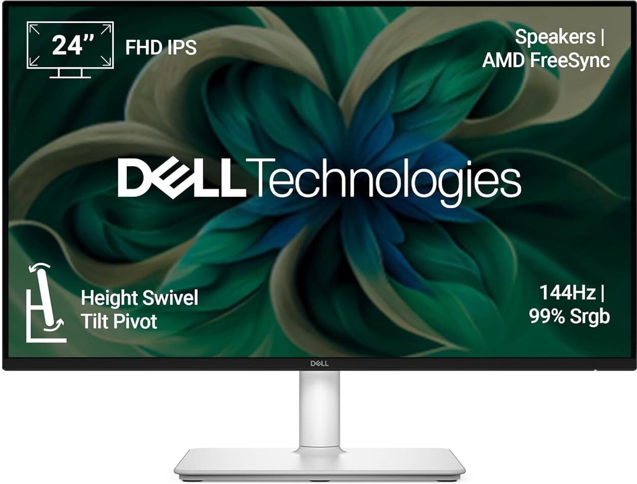 DELL S- SERIES 24 PLUS 60.96 cm (24 inch) Full HD LED Backlit IPS Panel Gaming Monitor (S2425HSM- Contrast 1500:1, 2xHDMI, 6W SpK,TÜV Rheinland 4-Star Eye Comfort)-image-18
