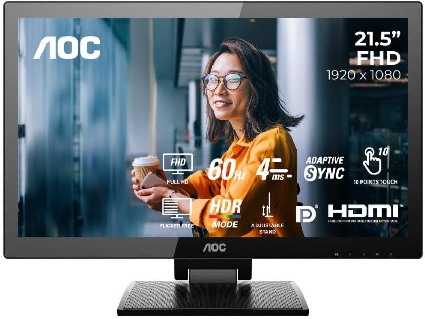 AOC 54.61 cm (22 inch) Full HD VA Panel Monitor (22P2T)-image-32