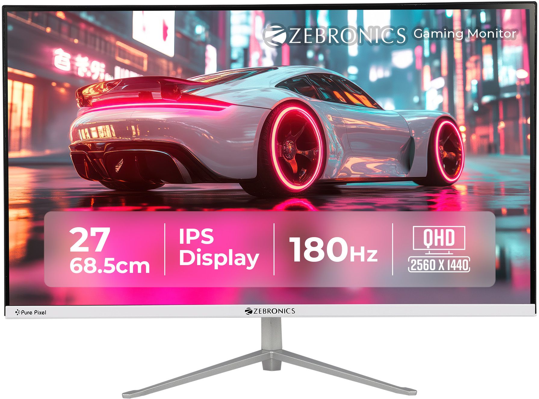 ZEBRONICS 68.5 cm (27 inch) Quad HD IPS Panel Gaming Monitor (Zeb-A27 QHD LED 180Hz)-image-23