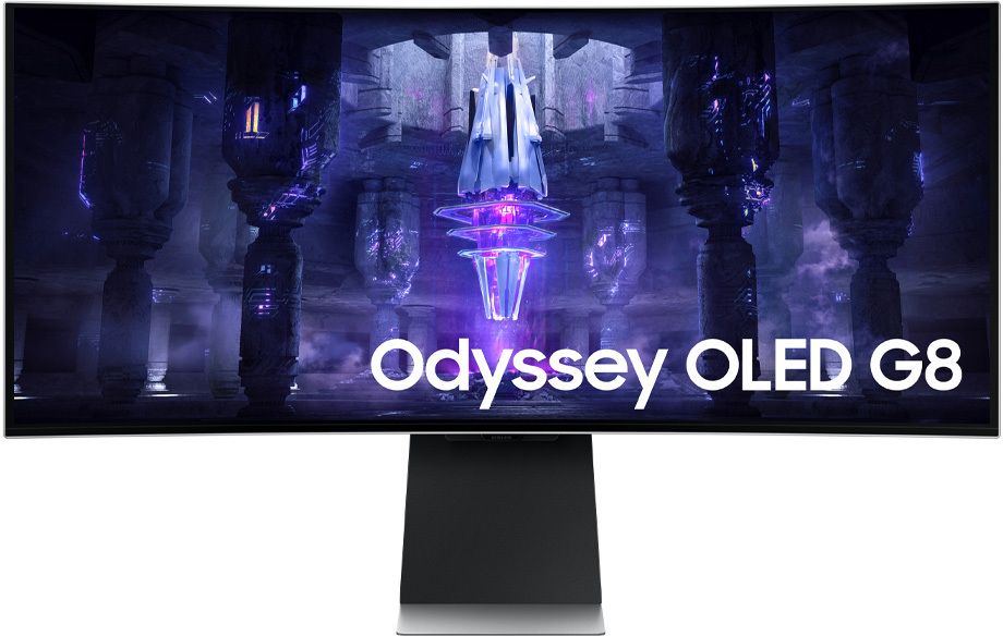 SAMSUNG Odyssey G9 86.36 cm (34 inch) Curved UWQHD OLED Panel with HDR10+, Gaming, Speaker, IoT Hub, Voice Assistants, Height Adjustable Stand, Neo Quantum Processor, OLED Safeguard, Smart Gaming Monitor (LS34BG850SWXXL)-image-23