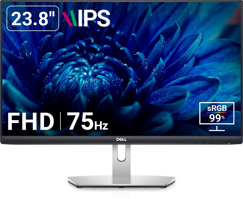 DELL S Series 60.45 cm (23.8 inch) Full HD IPS Panel with 3-Years warranty, 99% sRGB, Low Blue Light technology, HDMI x2, Tilt adjustment, Ultra Thin Bezel Monitor (S2421HNM / S2421HN)-image-19