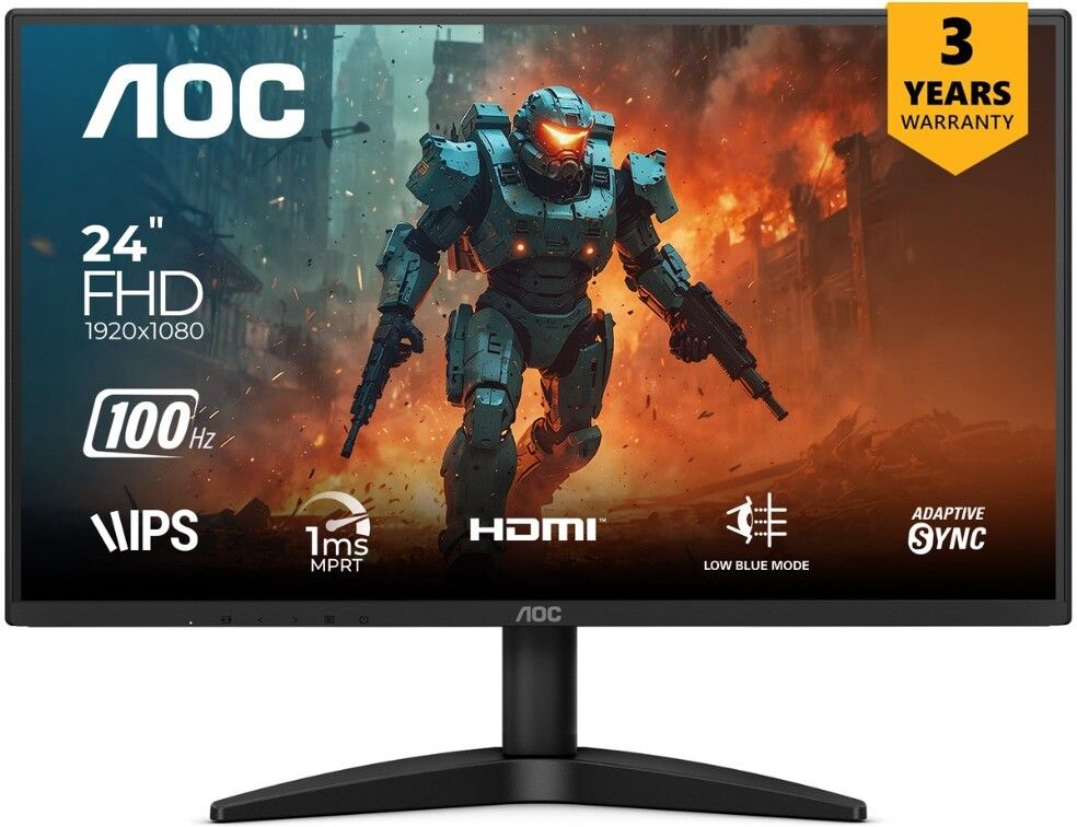 AOC 60.96 cm (24 inch) Full HD IPS Panel Gaming Monitor (24B36H)-image-23