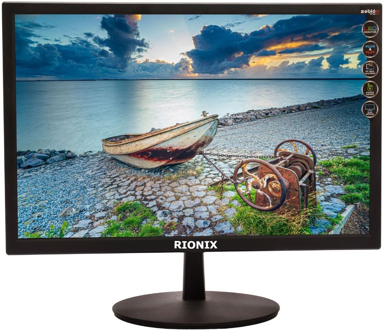 rionix ZEBION 48.26 cm (19 inch) HD LED Backlit TN Panel Monitor (ZEBION 19 inch HD4)