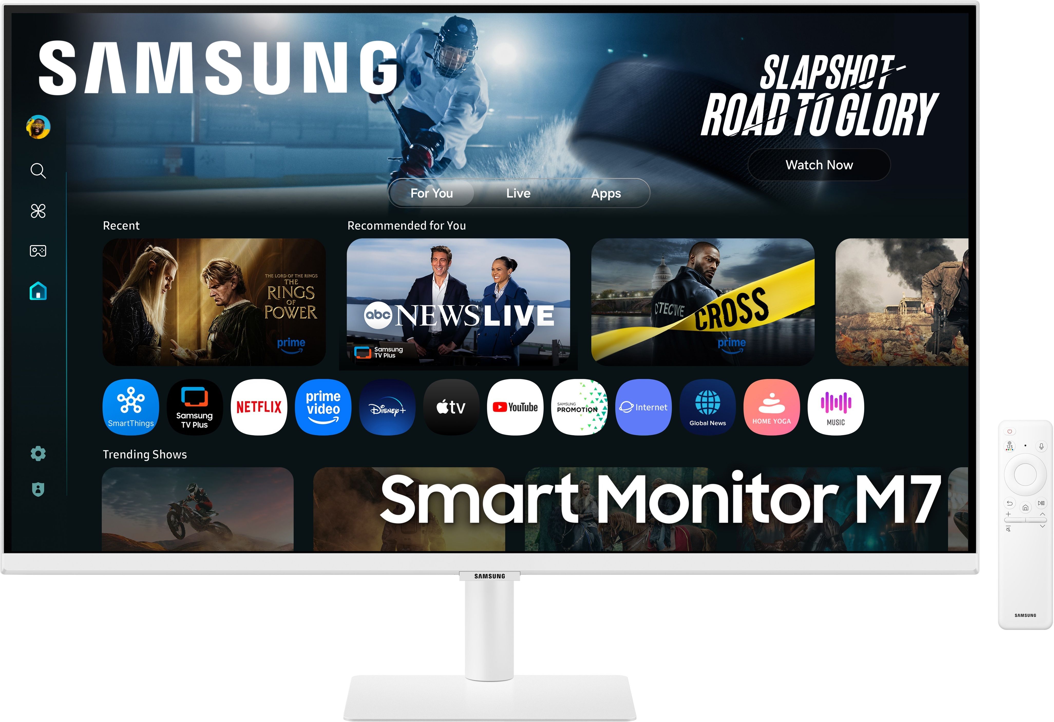 Samsung M7 Series 203.2 cm (80 cm) 4K Ultra HD LED Backlit VA Panel with In-built Speaker, Smart TV Apps, AirPlay, Wi-Fi, Bluetooth, USB, Type-C, Wireless Display, Vision AI Smart Monitor (LS32FM701UWXXL)-image-12