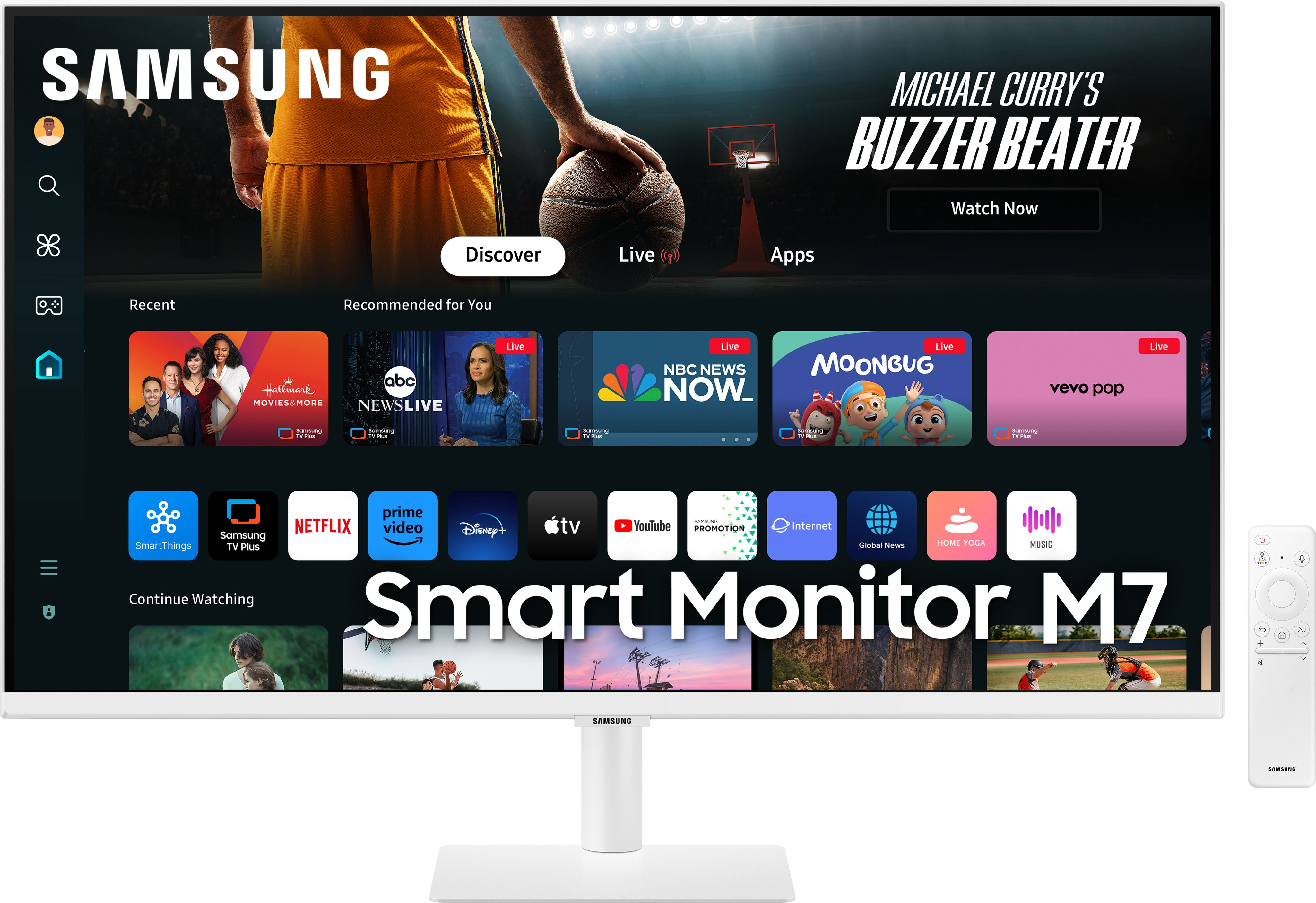 SAMSUNG M7 81.28 cm (32 inch) 4K Ultra HD VA Panel with Mouse & Keyboard Control, OTT Apps, IoT Hub, Office 365, Workout Tracker, Multiple Ports, Speakers, Remote, Bluetooth Smart Monitor (LS32DM701UWXXL)-image-37