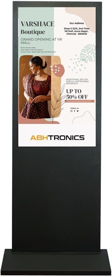 ABHTRONICS 3000 SERIES 81.28 cm (32 inch) Full HD IPS Panel Monitor (Digital Signage Kiosk – 32 Inch Digital Standee for Advertising & Retail Stores)-image-32