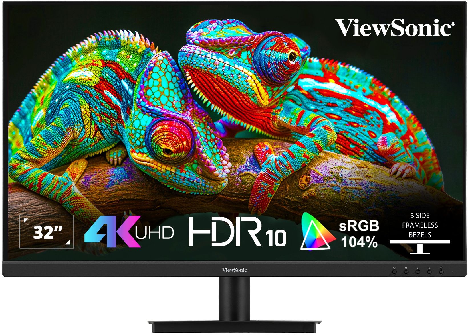 ViewSonic 81.28 cm (32 inch) 4K Ultra HD LED Backlit VA Panel with HDR10, sRGB 104%, HDMI & DisplayPort, Built-in Speakers, Eye ProTech Monitor (VA3208-4K-MHD)-image-23
