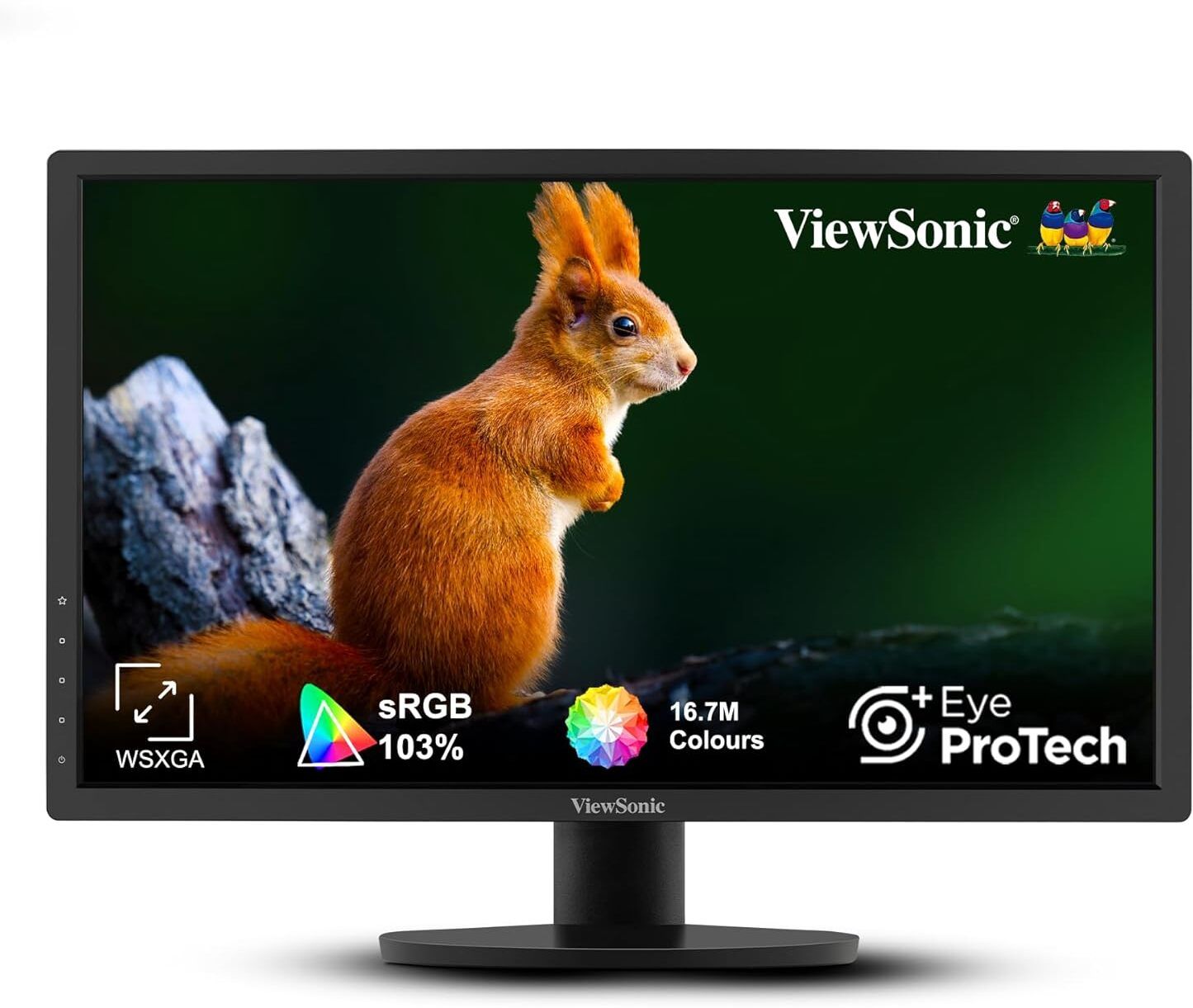 ViewSonic 49.53 cm (20 inch) WXGA TN Panel Monitor (VA2025-H,(1600 x 900),AntiGlare,Flicker Free, Eye ProTech , Srgb 103%, HDMI, VGA)-image-10