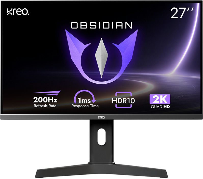 Kreo Obsidian 68.58 cm (27 inch) Quad HD LED Backlit IPS Panel Gaming Monitor (Obsidian 27I200Q 27" Gaming Monitor, 1440p QHD IPS, 200Hz, 130% SRGB)-image-34