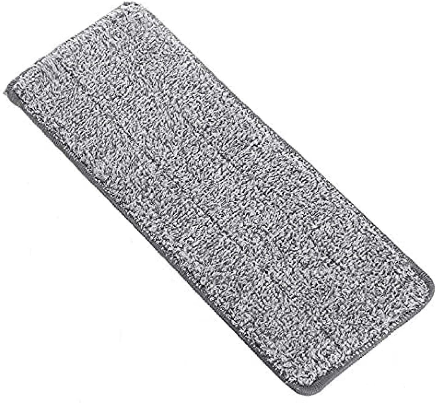 v2h Microfiber Mop Refills For Floor Cleaning For Small Bucket Mop 1 Pcs, 32X12 CM Wet and Dry Microfiber Cleaning Cloth-picture-0