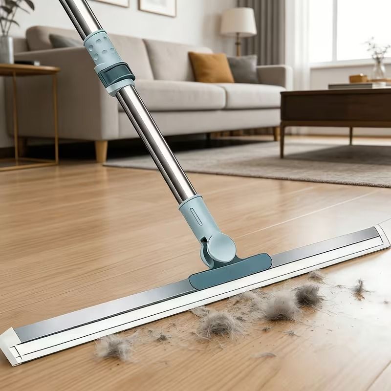 mumuxu Long Handle Magic Broom Silicone Floor Wiper for Home Cleaning Floor Wiper-picture-24
