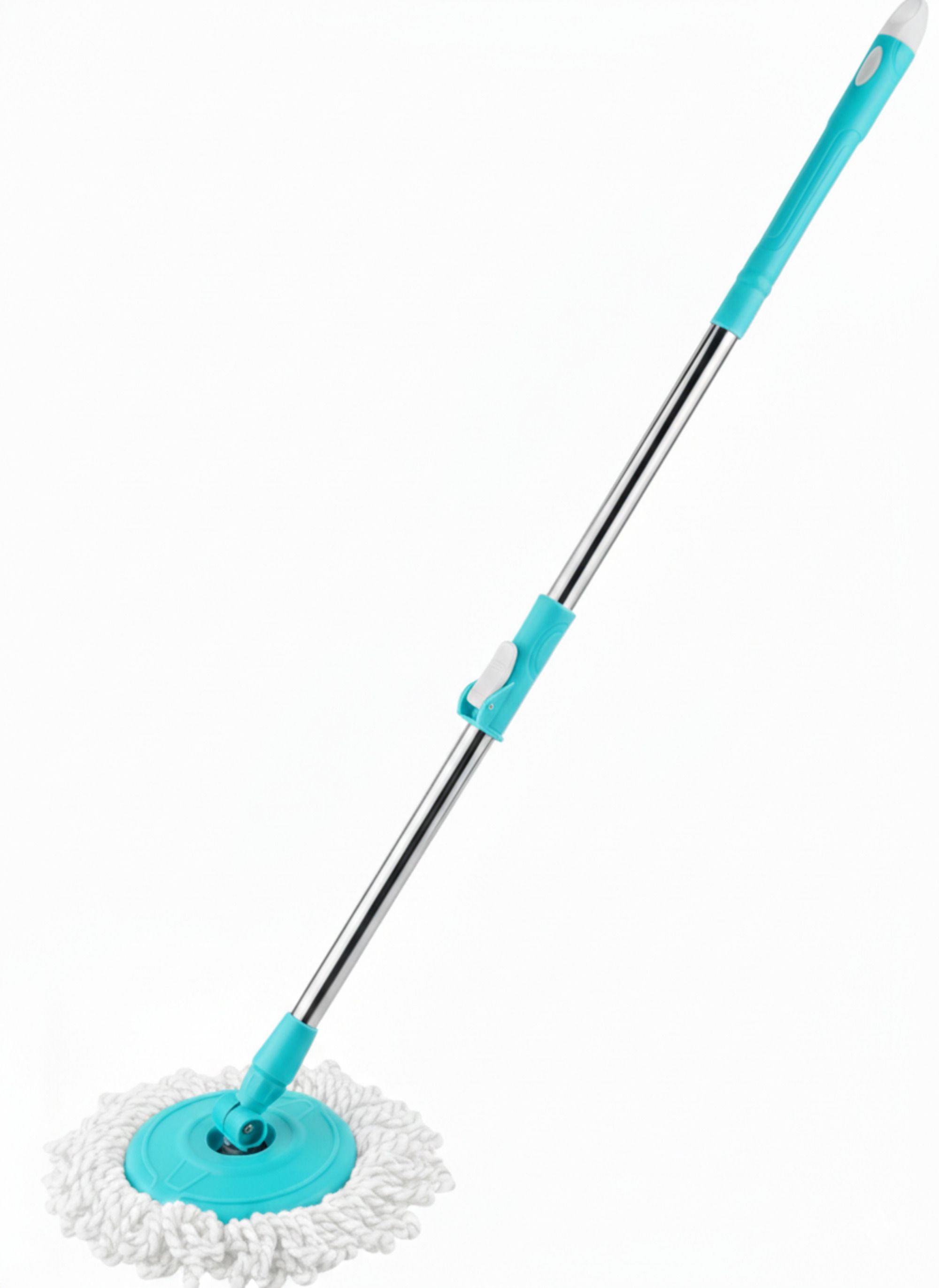roomiest 360° Spin Mop Head, Handle & Refill — Telescopic Stainless Steel Floor Wiper-picture-24