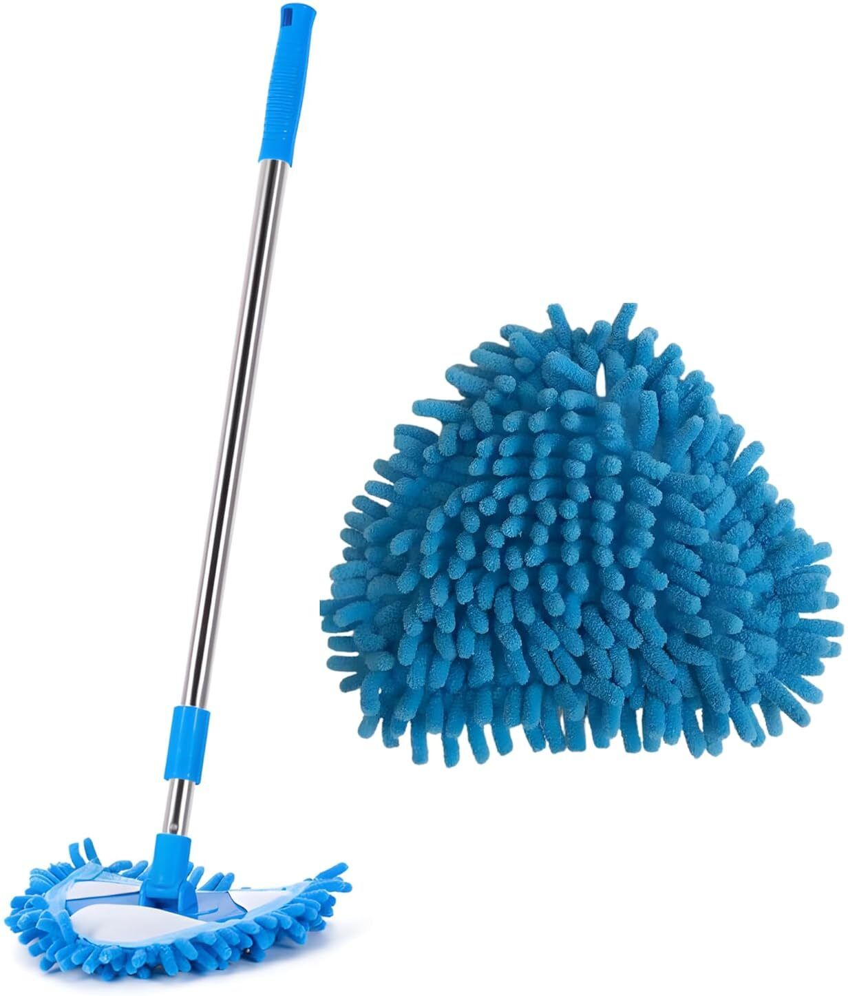 orizon 360° Triangle Microfiber Floor Mop Flat Mop-picture-37