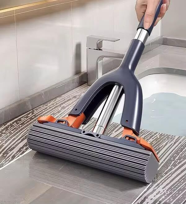 Mini Sponge Mop with Super Absorbent | Butterfly Mop for Floor, Tile, Glass Sponge Mop-image-49