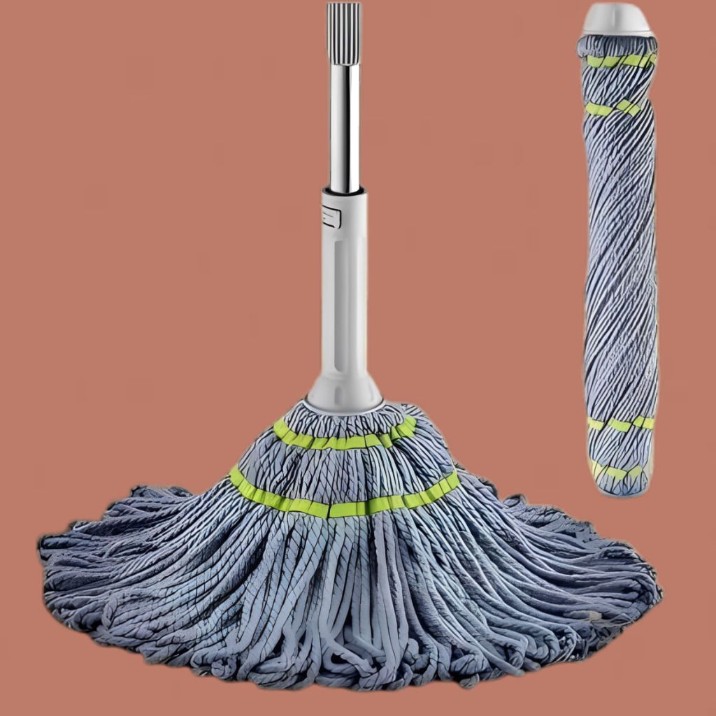 mvtrading Professional Grade Cotton Mop for Residential Floor Cleaning Wet & Dry Mop-picture-35