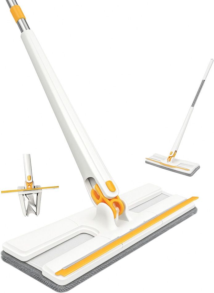 pahnik Mop Floor Cleaner|Self-Squeeze Floor Mop|Cleaning Mop With Wiper-1Extra Pad Wet & Dry Mop-picture-23