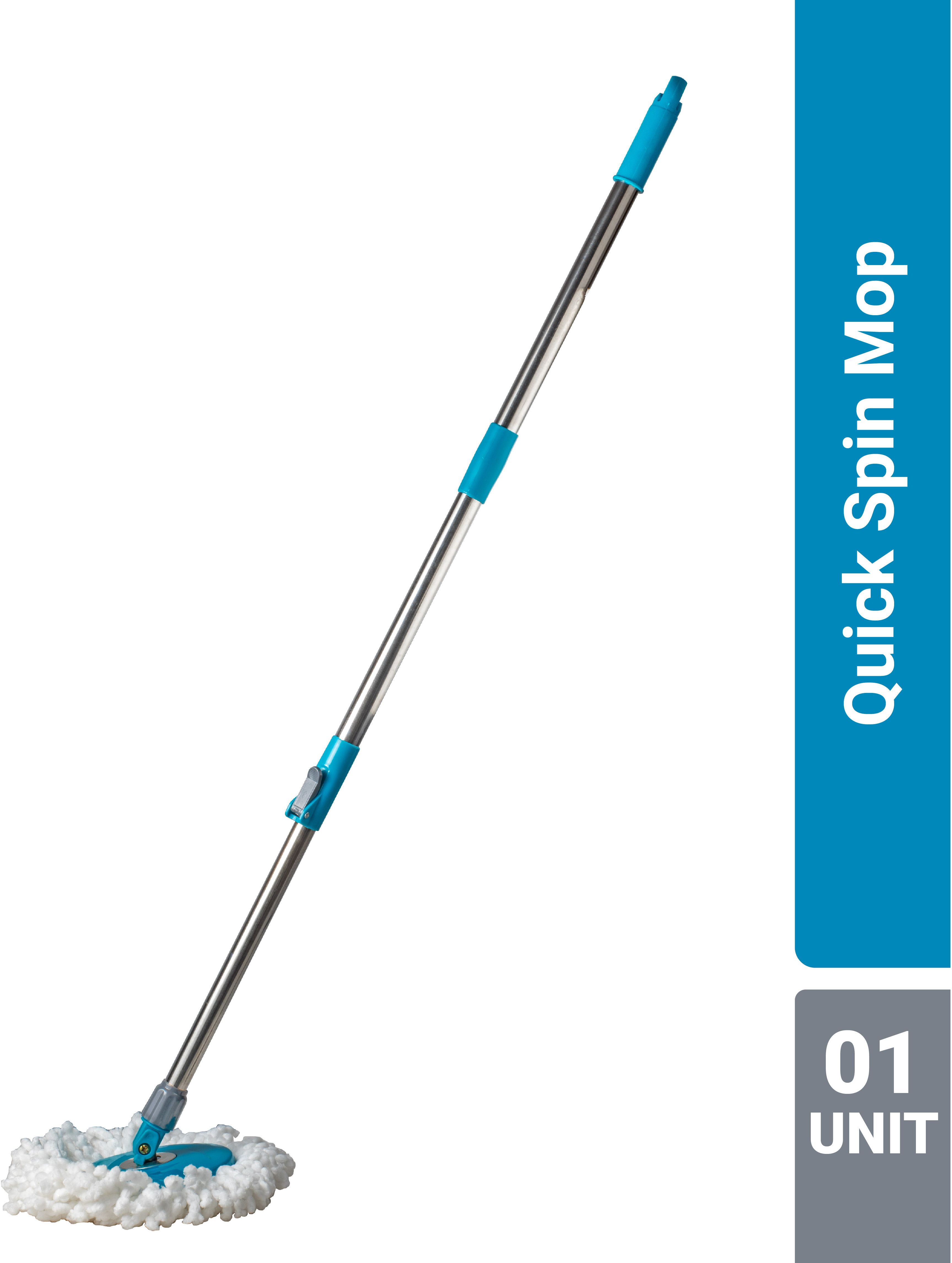Spin Mop Accessory Kit - Rod + Microfibre Refill Mop Head and Rod-image-37