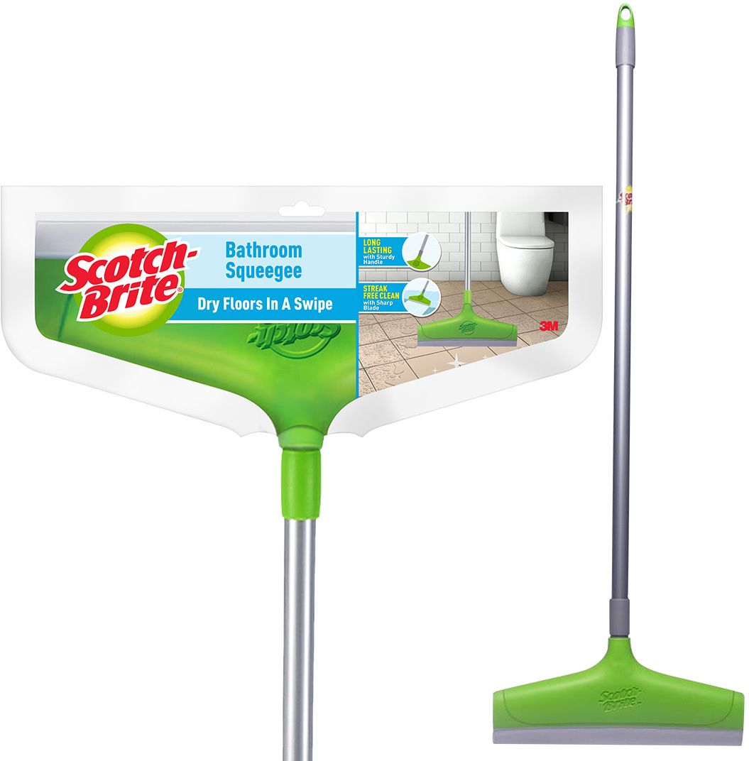 scotch-brite Bathroom Squeegee Floor Wiper having fixed handle Floor Wiper-picture-17