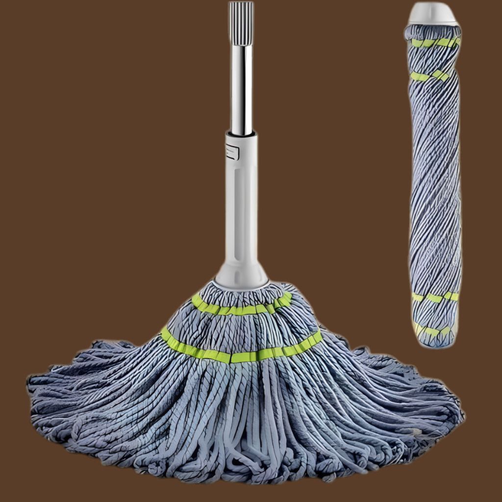 Super Soft Cotton Mop for Gentle Yet Effective Cleaning Wet & Dry Mop-image-2