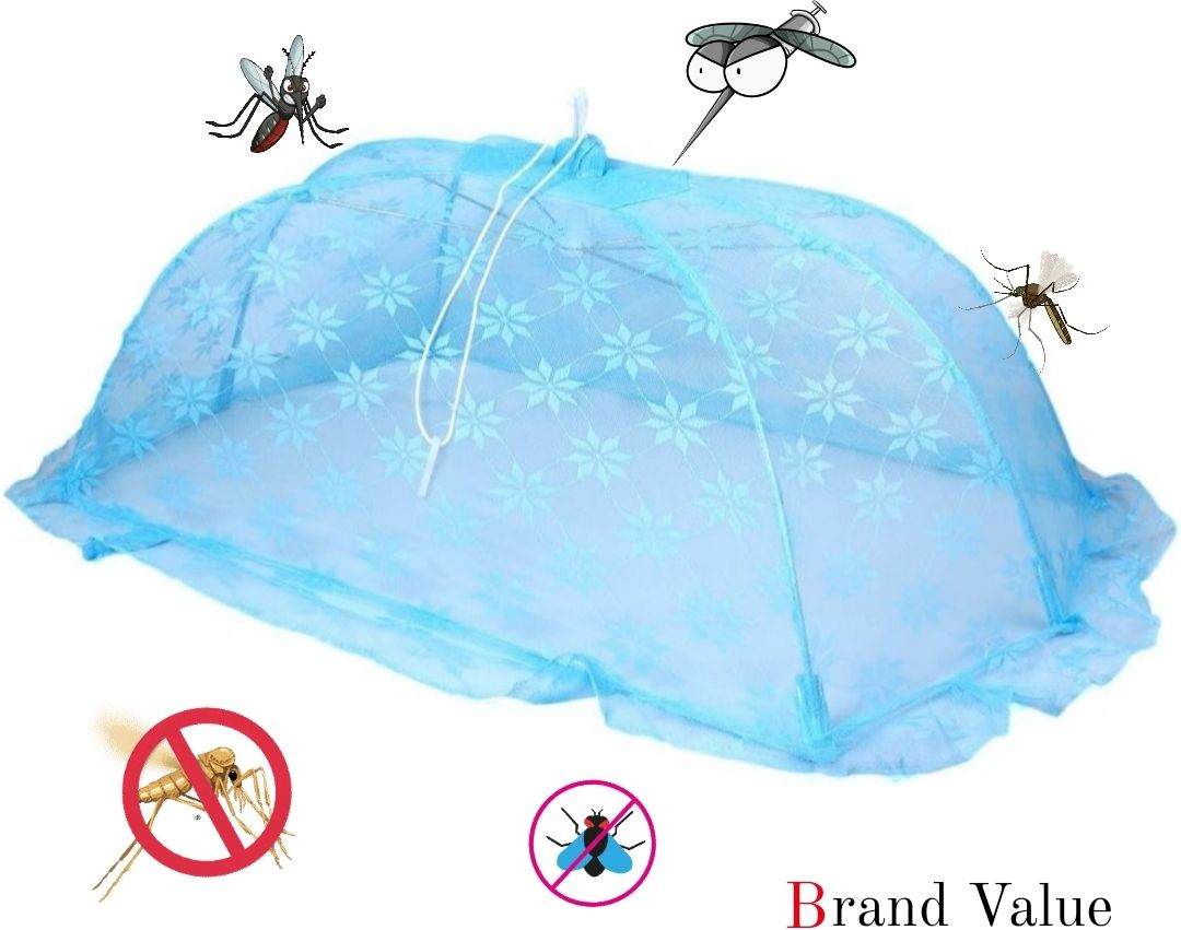 zimble Nylon Kids Washable Modern Comfort Infant Mosquito Net – Large Size, Safe & Durable Mosquito Net-picture-7