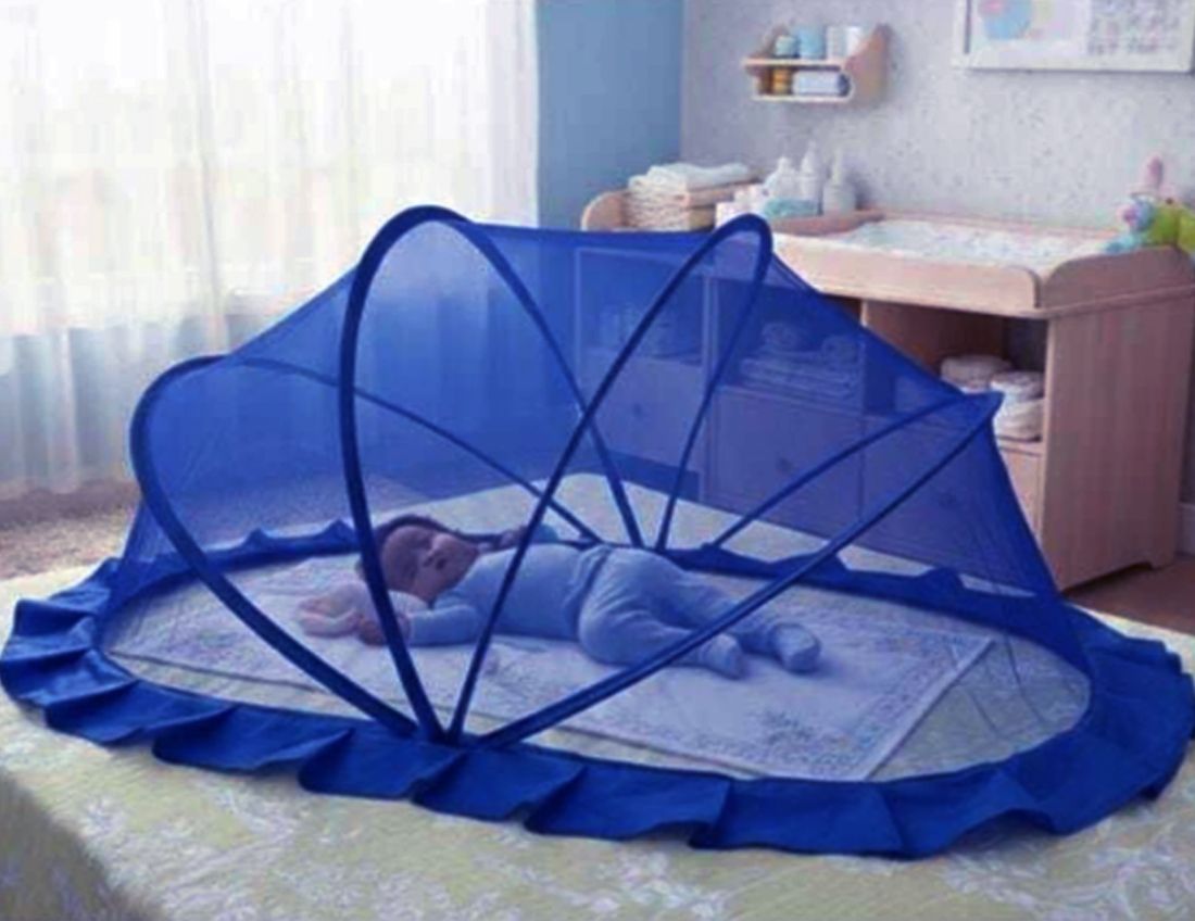 Foldable Baby Mosquito Net Bed & Infants Mosquito Net HDPE - High Density Poly Ethylene Washable Infants Mosquito Net
