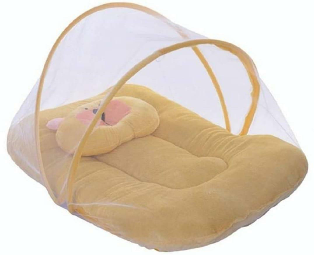 fashio Polyester Kids Washable Baby Bedding Set with Protective Mosquito Mosquito Net image 1