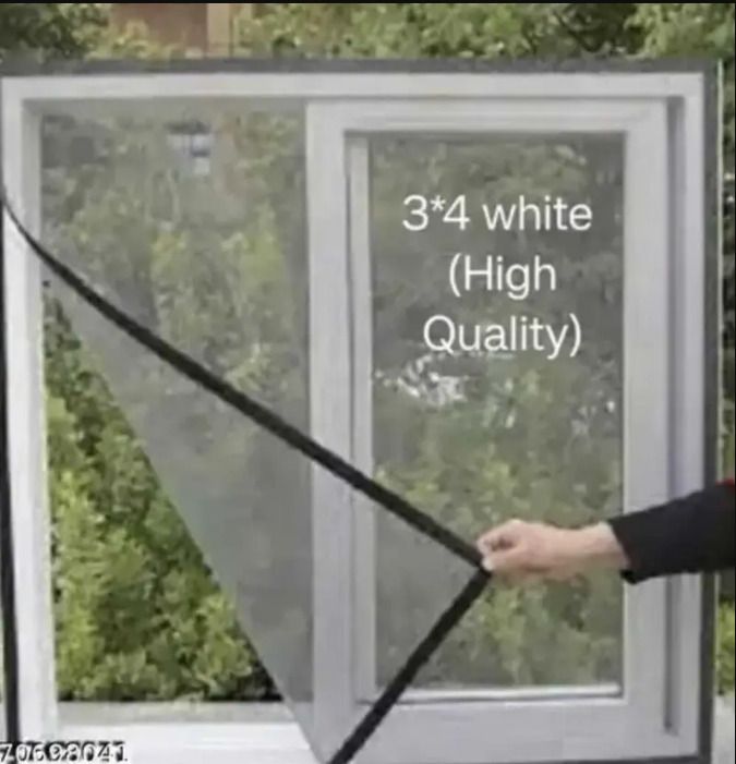 blemy Size (3X4 feet ,36X48 inch , 90X120 cm) White Color HDPE - High Density Poly Ethylene Washable Adults Mosquito Net-picture-11
