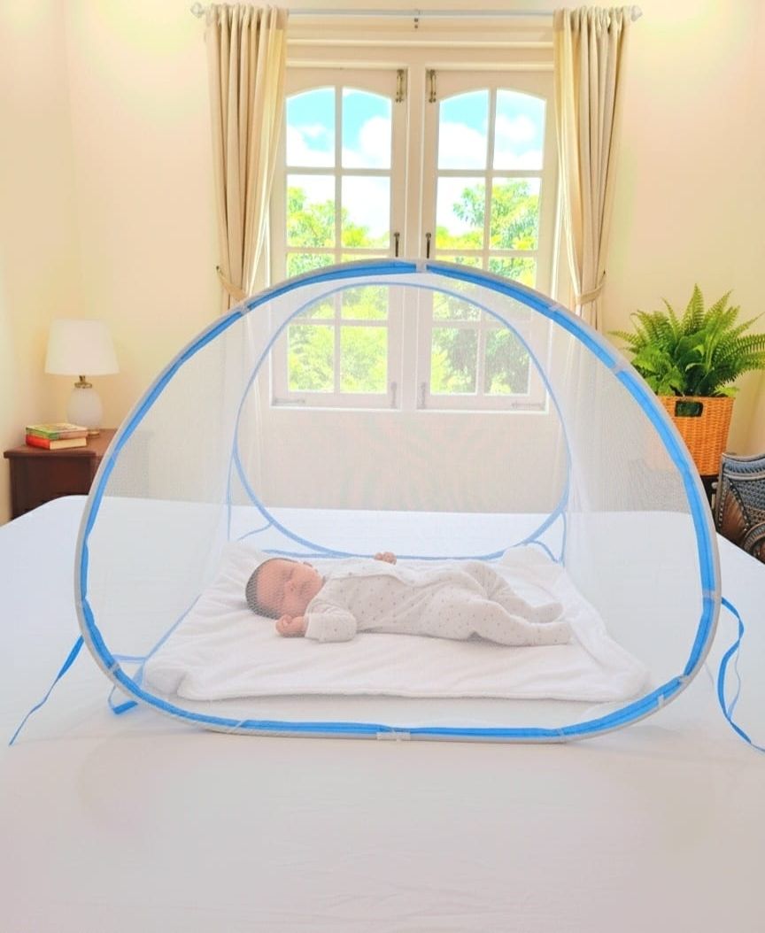 Newborn Protective Sleeping Polyester Washable Kids Mosquito Net-image-46