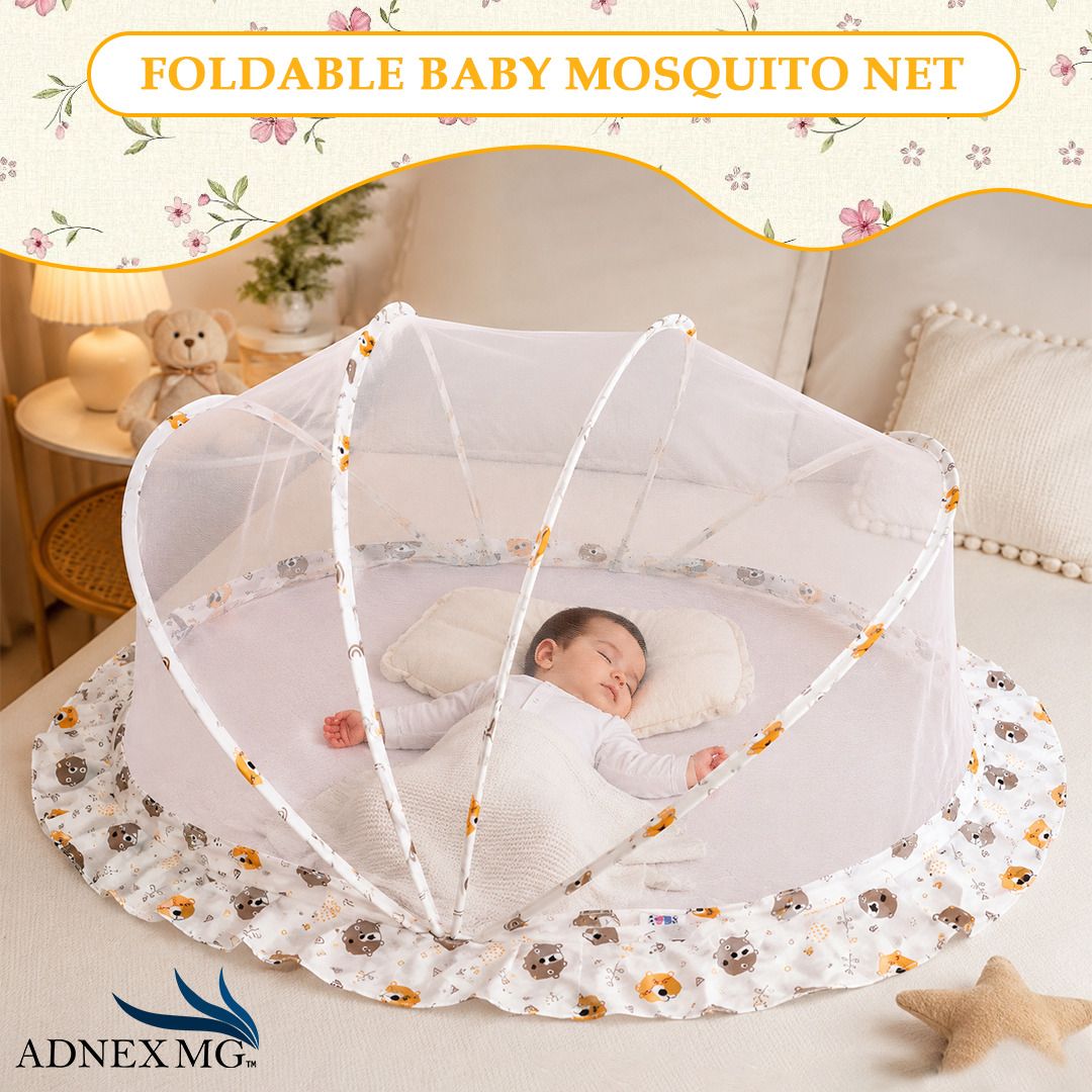adnexmg baby mosquito net Fibre Washable Infants Mosquito Net-picture-13