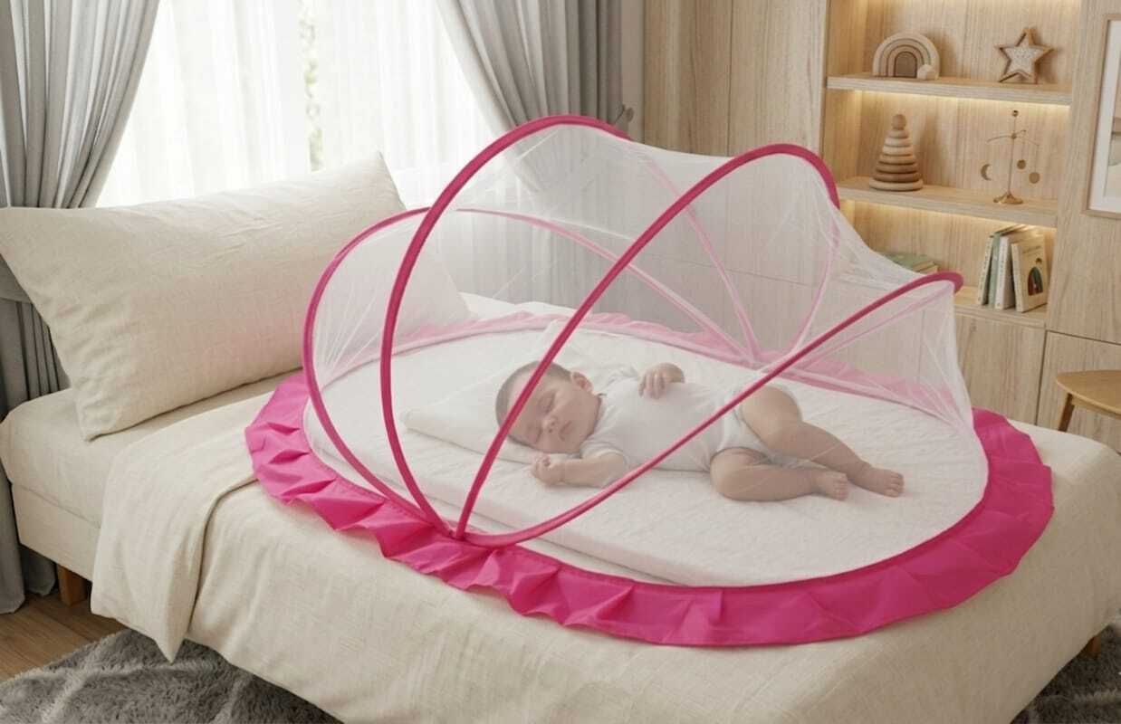 mijan textile Baby mosquito net Polyester Washable Infants Mosquito Net-picture-10