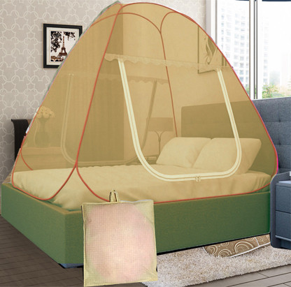 didhiti Polyester Infants Washable YELLOW-GG-CCC machhardani 7 5 mosquito net for baby machhardani new model mosqu Mosquito Net image 1
