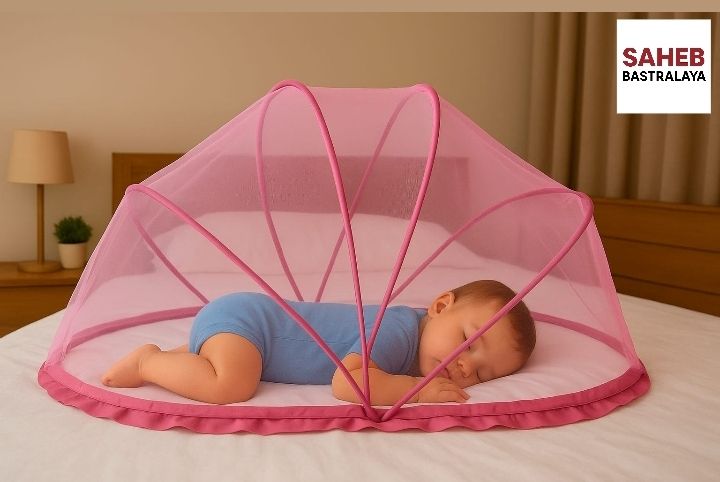 HDPE - High Density Poly Ethylene Kids Washable Crib-tent-baby Mosquito Net