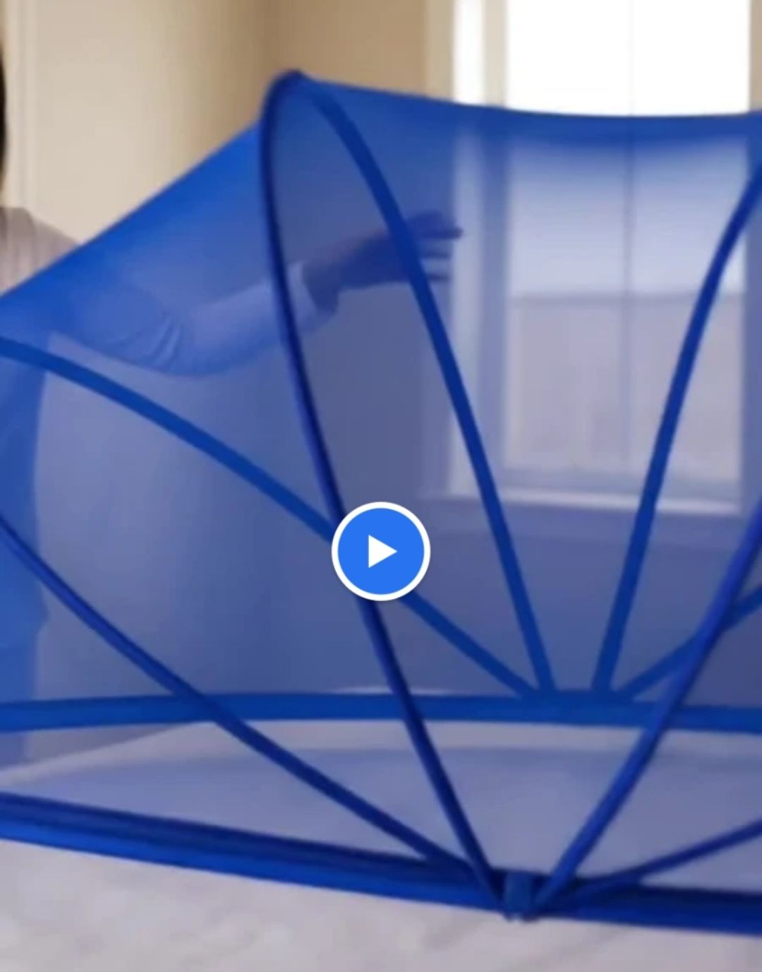 Mosquito net 0 24 size bule HDPE - High Density Poly Ethylene Washable Kids Mosquito Net-image-45
