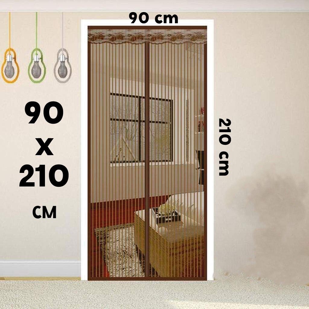 expert care Door Mosquito Net – Magnetic Auto-Closing,90*210 CM Polyester Washable Adults Mosquito Net-picture-14