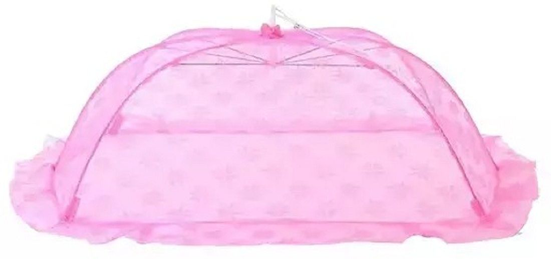 HDPE - High Density Poly Ethylene Infants Washable Foldable Full Cover Baby Mosquito Net Umbrella Net For Infant Mosquito Net