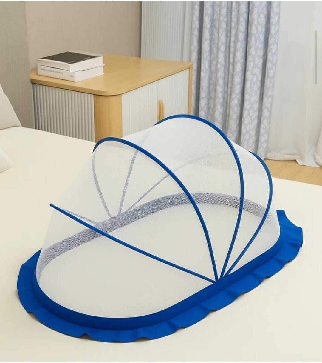 aasthanet Portable Popup Baby Mosquito Net – Foldable Infant Crib with Breathable Mesh Nylon Washable Kids Mosquito Net-picture-40