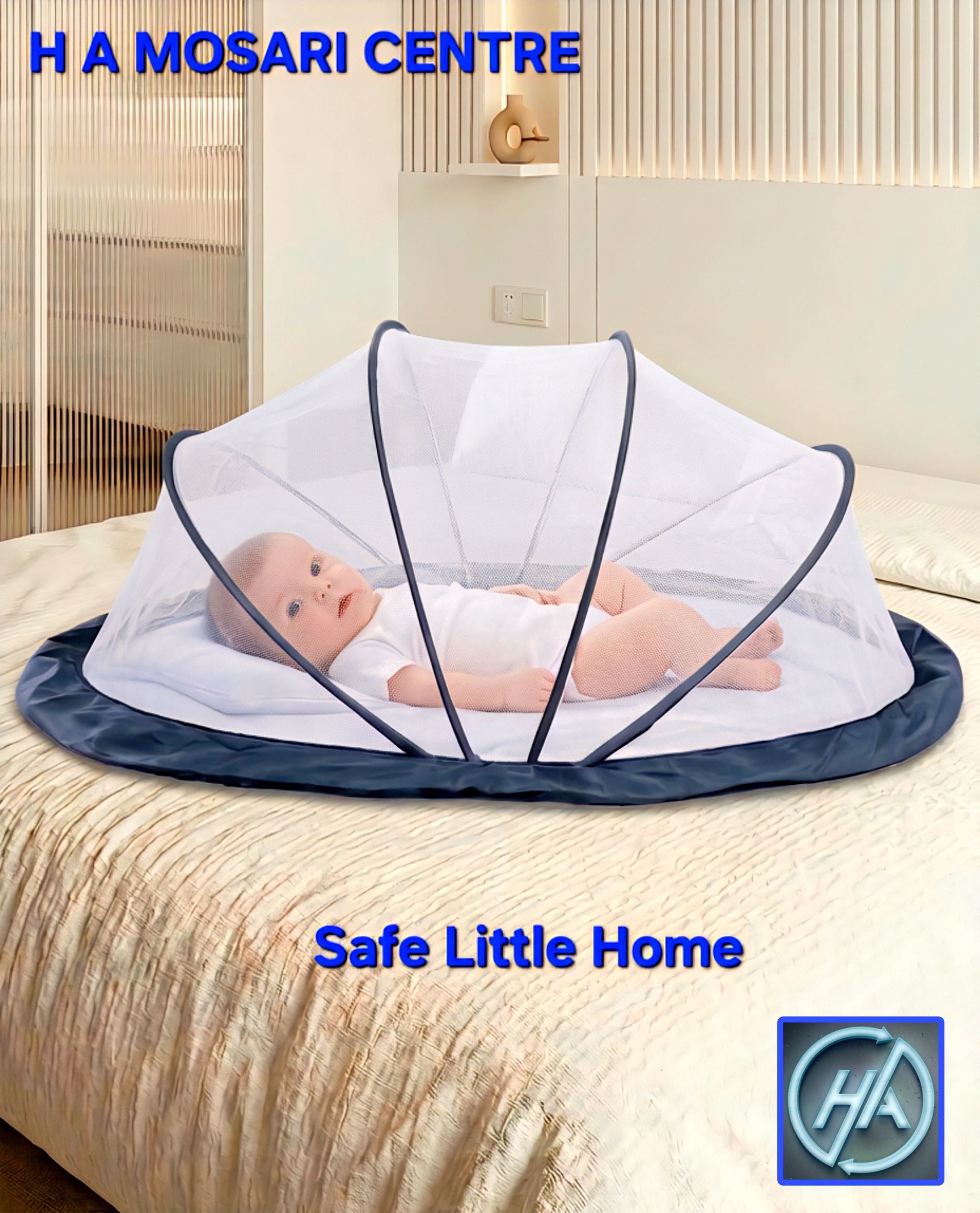 New Folding baby mosquito net HDPE - High Density Poly Ethylene Washable Kids Mosquito Net-image-5
