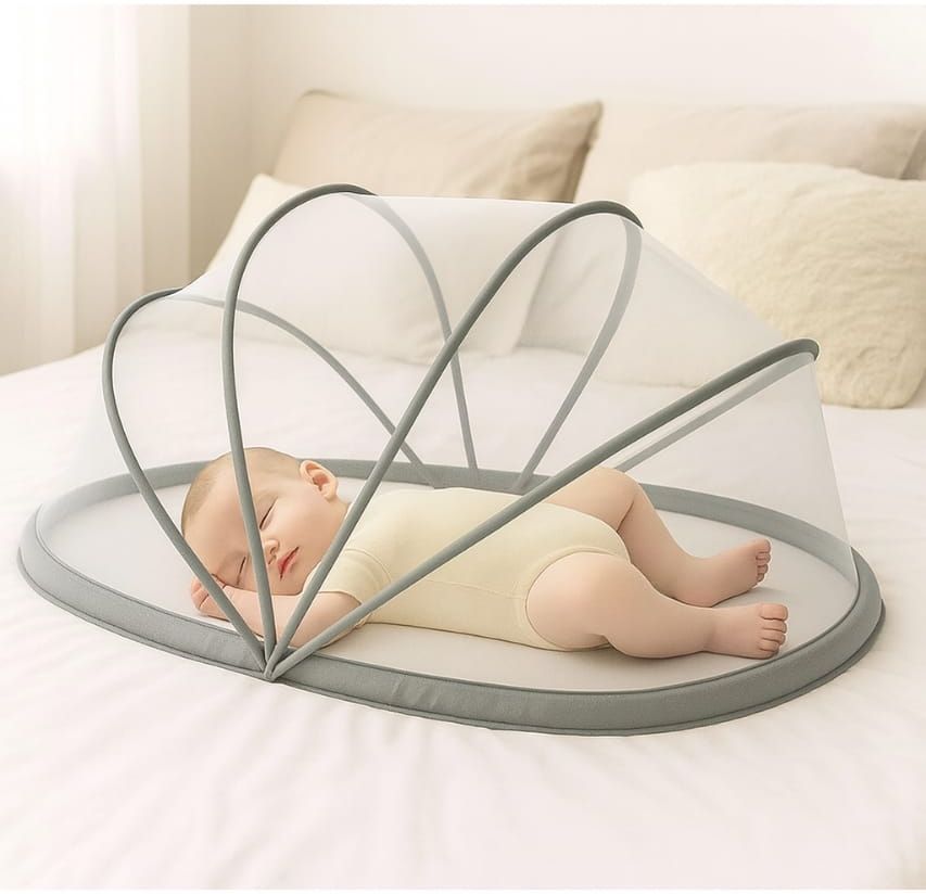 KIDS BABY TENT MOSQUITO NET VERY SIZE 0-36MONTH AND VERY UNIQUE PRODUCT HDPE - High Density Poly Ethylene Washable Kids Mosquito Net