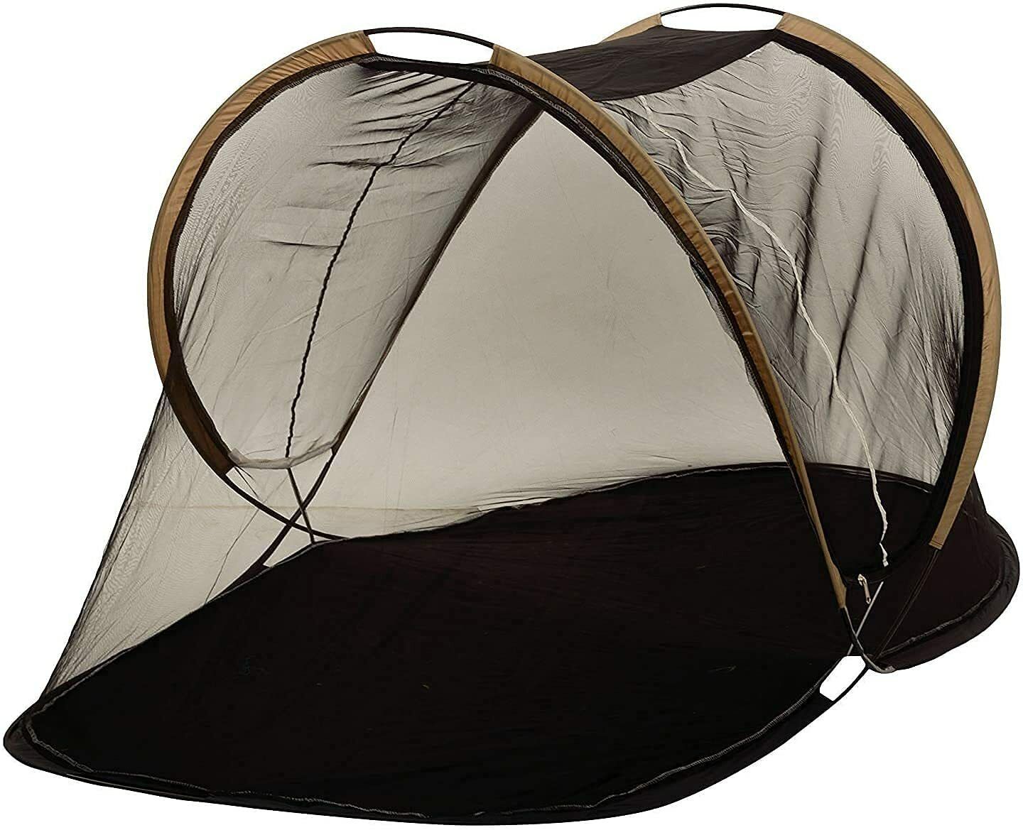 sk online services Foldable Standard Quality Of Large Size 7×4×4 ( Black ) Polyester Washable Adults Mosquito Net-picture-11