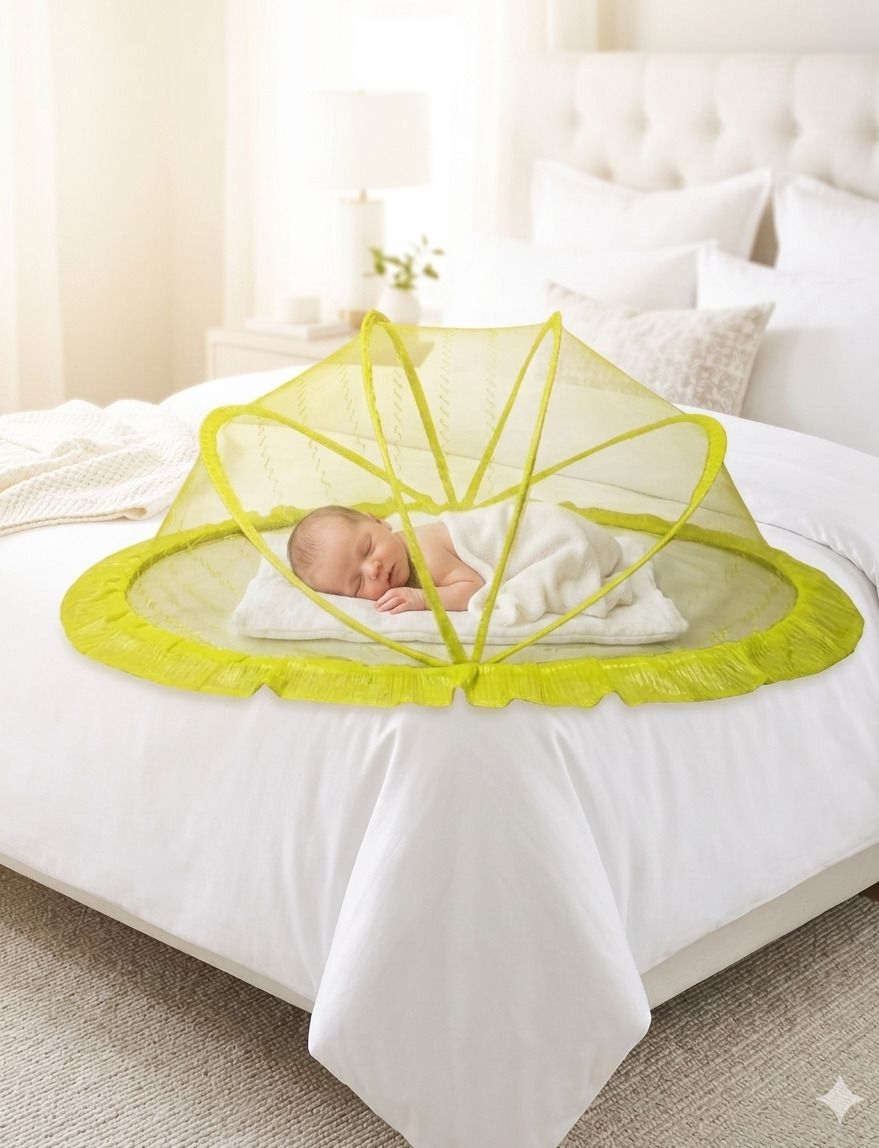 RF baby mosquito net foldable Cotton Washable Kids Mosquito Net-image-47