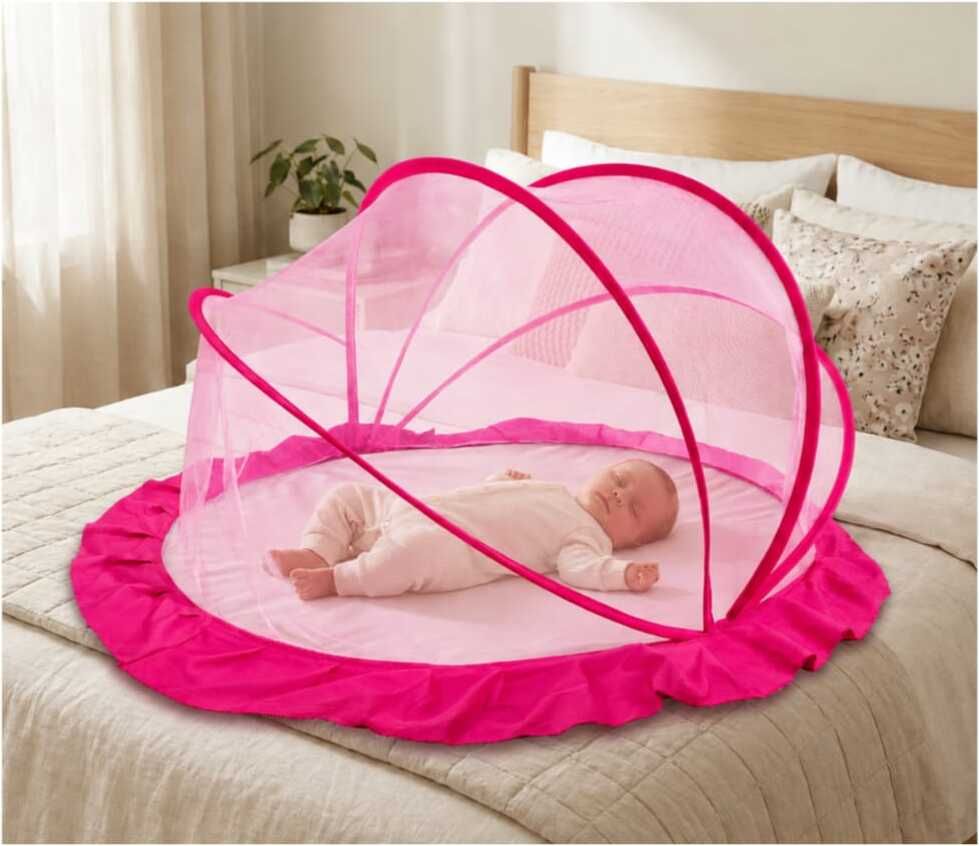 bhoomi Baby mosquito net Polyester Washable Kids Mosquito Net-picture-0