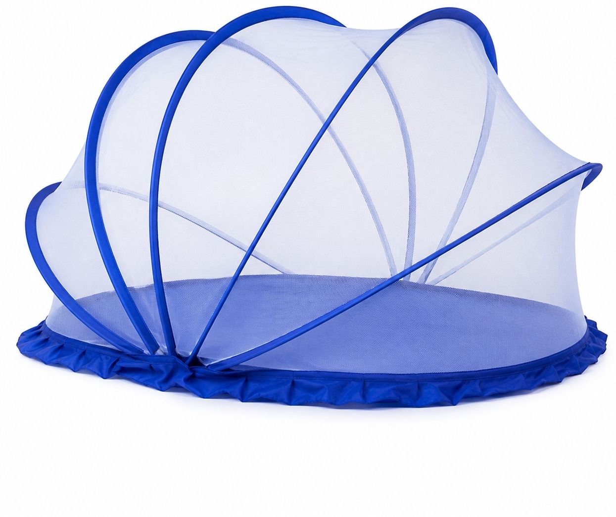 anj BABY-FOLDABLE-NET-BLUE Polyester Washable Kids Mosquito Net-picture-16