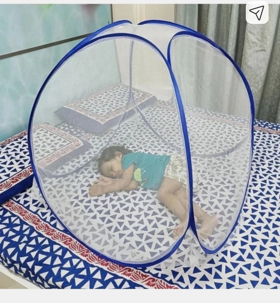 Mosquito net baby crip White 0to 24 size HDPE - High Density Poly Ethylene Washable Kids Mosquito Net-image-47