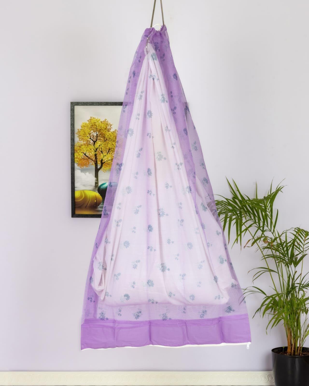 Cotton Infants Washable babymnviolet Mosquito Net