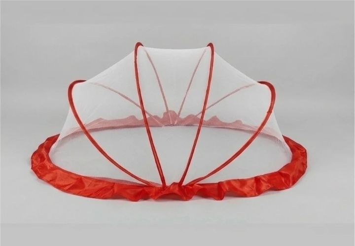 Baby mosquito net red 004 HDPE - High Density Poly Ethylene Kids Mosquito Net-image-34