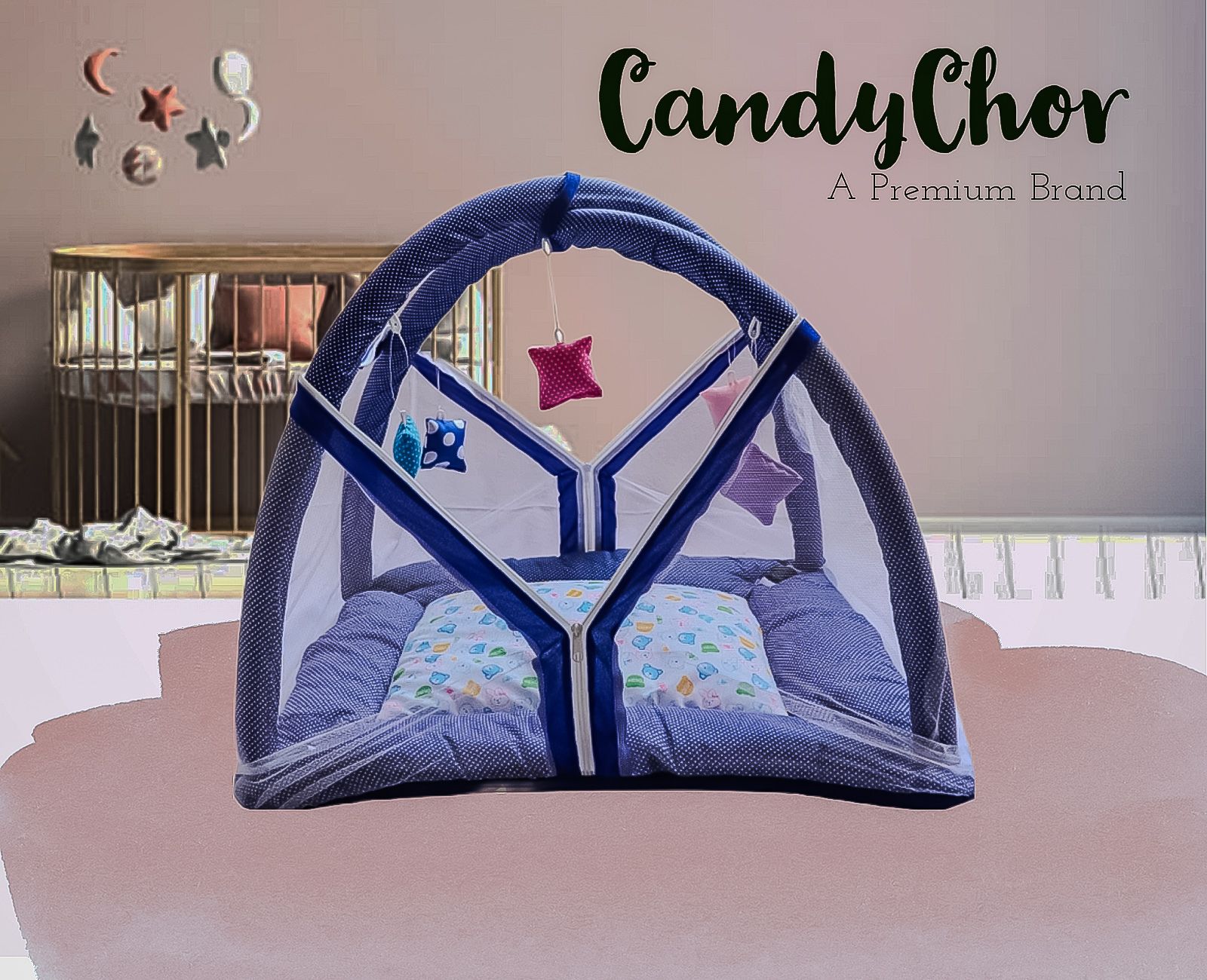 Cotton Baby Bed Sized Bedding Set