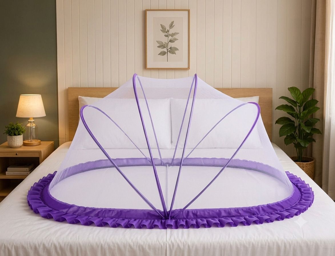anmart Premium baby mosquito net HDPE - High Density Poly Ethylene Washable Kids Mosquito Net-picture-32