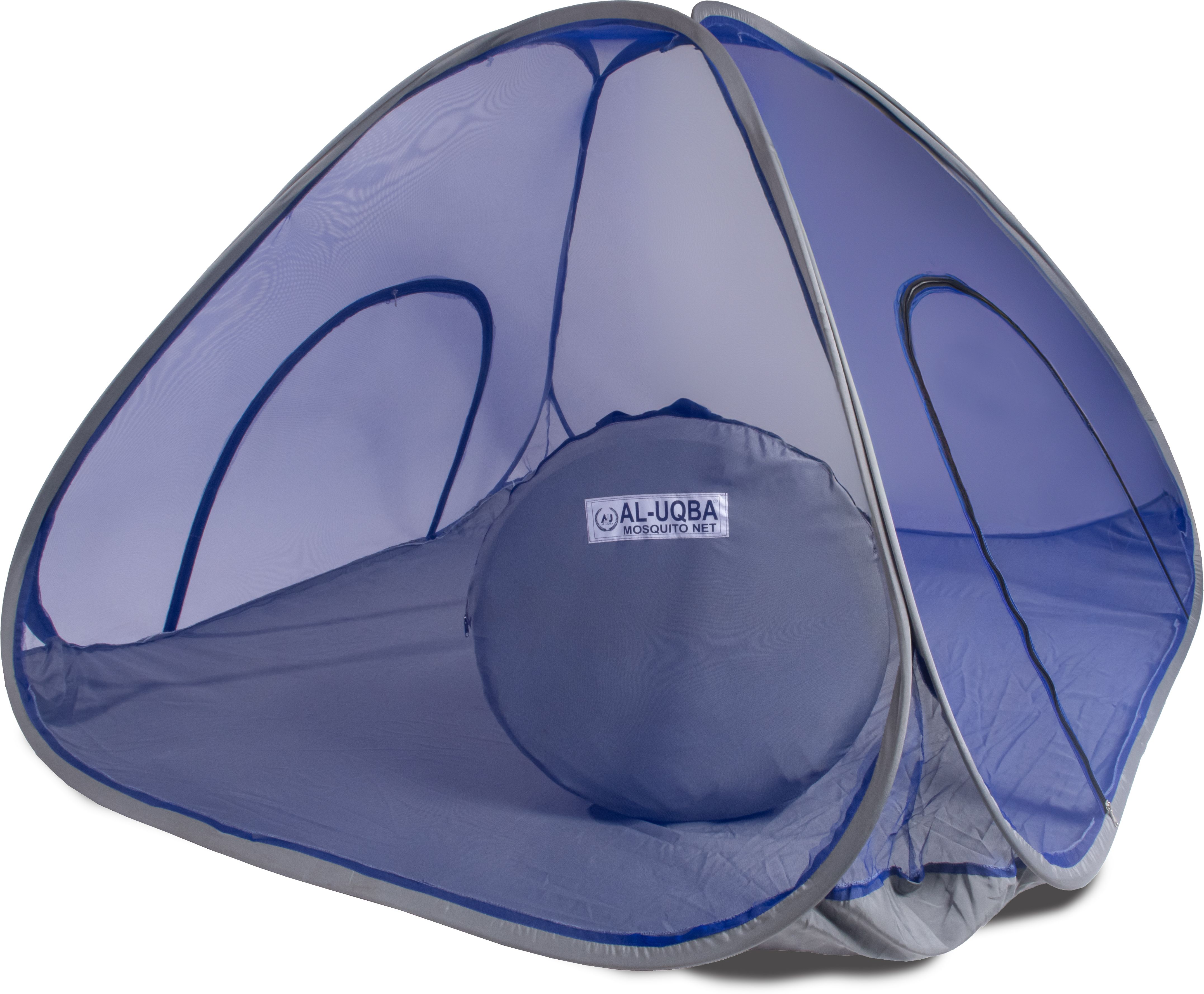 King Size 6.5×6.5 Feet With Foldable Double Sided Gate Polyester Washable Adults Mosquito Net-image-27