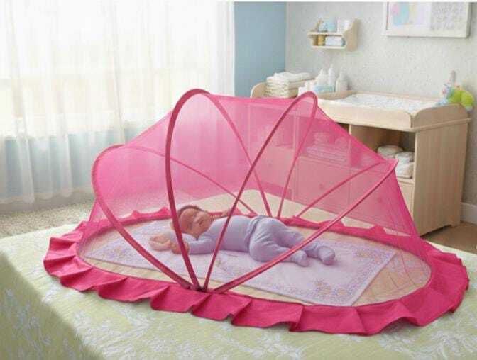 (0-24) MONTH CRIB BABY MOSQUITO NET FOR INFANTS HDPE - High Density Poly Ethylene Washable Infants Mosquito Net-image-30